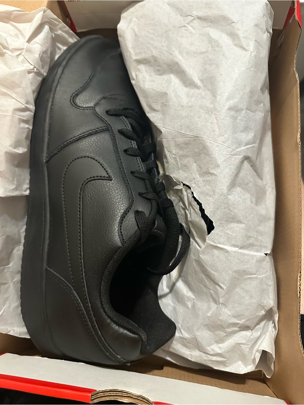 Nike Ebernon Low Black Sneakers - Picture 4 of 6
